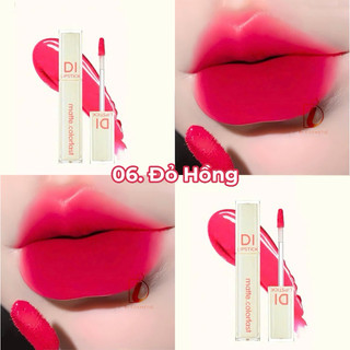[1.1 MUA 2 TẶNG 1] 06 - Hồng Đỏ Son DI Lipstick chính hãng