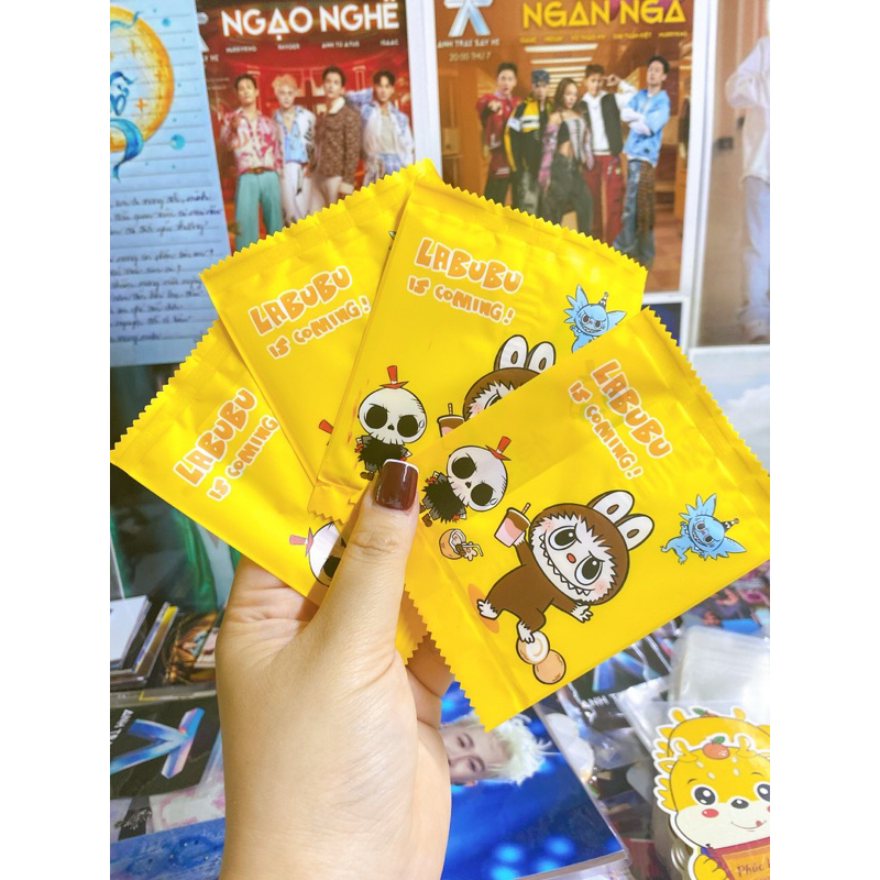 COMBO TÚI MÙ CÁC IDOL NHIỀU MẪU TỰ XÉ