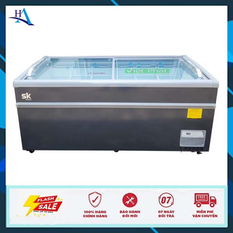 Tủ đông 1 ngăn kính lùa Sumikura SKIF-2000.XJ-B 850 Lít (Miễn phí giao ...