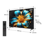 【QLED 4K】TCL 43 inch QLED 43T6C, Tấm nền HVA có độ tương phản cao hơn, HDR10+, Chứng nhận Dolby Atmos, Lắp 0đ HCM HN — ảnh 4