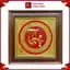 Tranh Đồng Chữ Thọ ( 40x40cm ) - Cửu Diệu Thiên - CT003