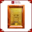 Tranh Đồng Khuê Văn Các , Mạ Vàng 24K ( 38x54cm ) - Cửu Diệu Thiên - THN260