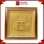 Tranh Đồng Khuê Văn Các , Mạ Vàng 24K ( 30x30cm ) - Cửu Diệu Thiên - THN262