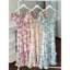 Đầm maxi tơ hoa BluPepper* bigsize - dư xịn
