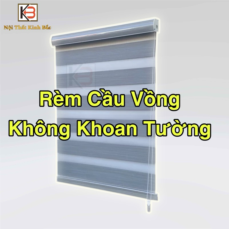 [ Rèm Không Khoan Tường ] Rèm Cầu Vồng Hàn Quốc, Rèm cuốn tiện lợi che ...