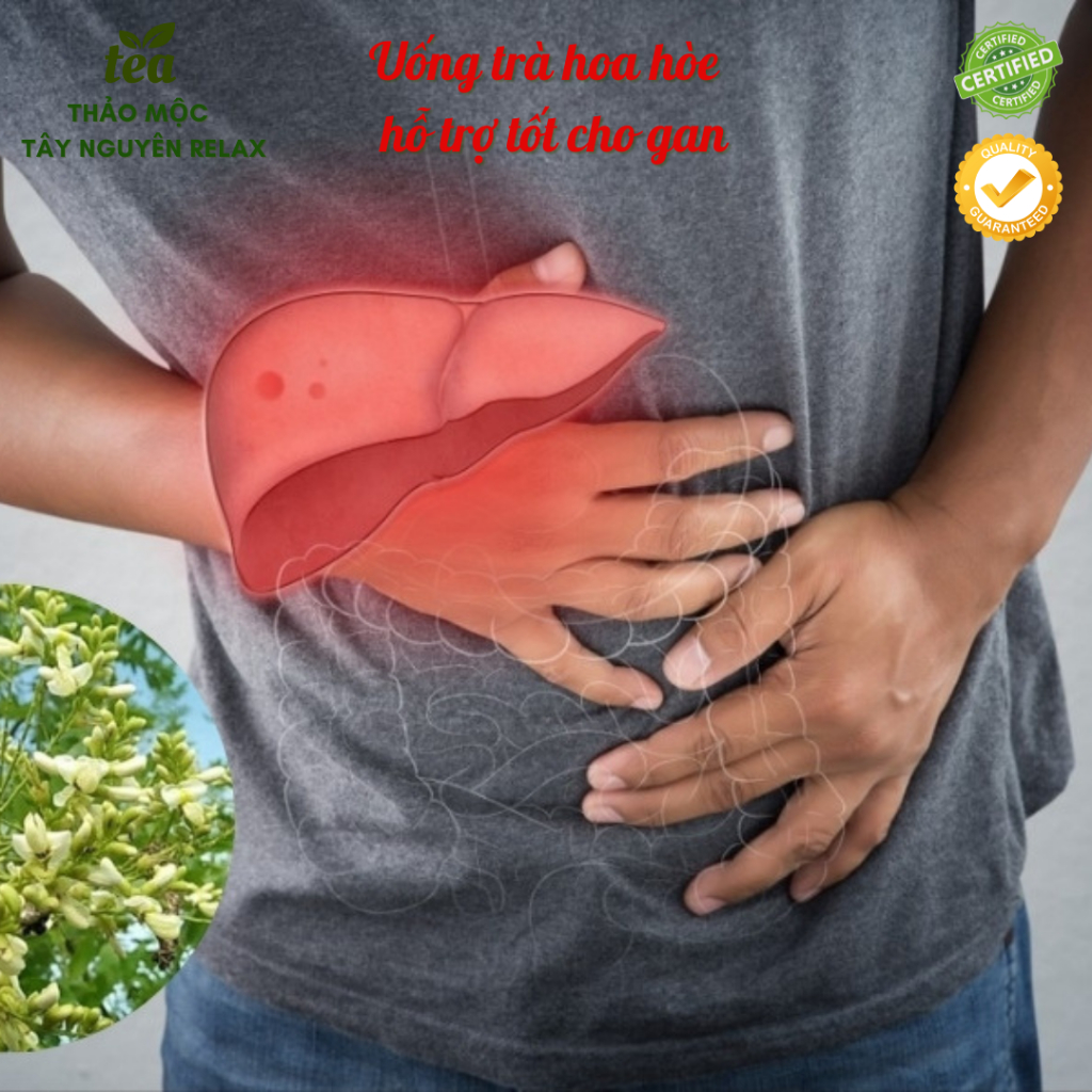 Thượng Hạng 500 Gram Trà Hoa Hòe Nguyên Chất, Thơm Dịu, Thanh Mát, Dễ Uống, Rang Phơi Khô Tự Nhiên