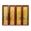 Tranh Đồng Tứ Quý Dát Vàng Bạc ( 1m27x41cm ) - Cửu Diệu Thiên - TQ004