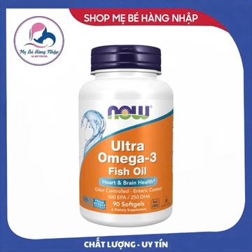 Viên uống bổ sung Omega 3 Now Ultra Omega3 Fish oil 180 viên