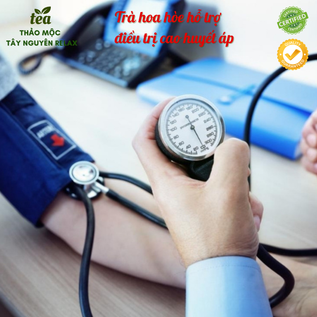 Gói 250 Gram Trà Hoa Hòe Cao Cấp Thảo Mộc Tự Nhiên, Hỗ Trợ Huyết Áp, Hỗ Trợ Ngủ Ngon