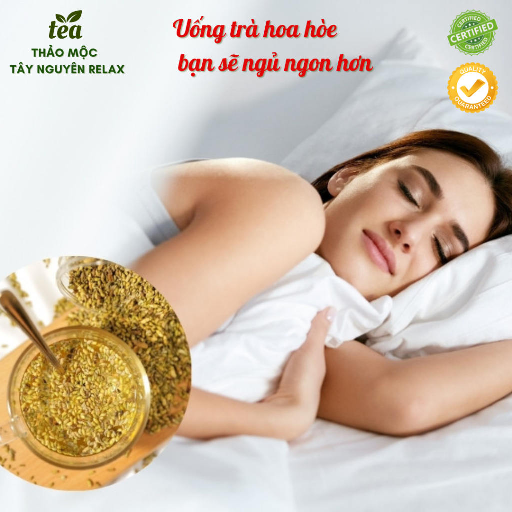 Gói 250 Gram Trà Hoa Hòe Cao Cấp Thảo Mộc Tự Nhiên, Hỗ Trợ Huyết Áp, Hỗ Trợ Ngủ Ngon