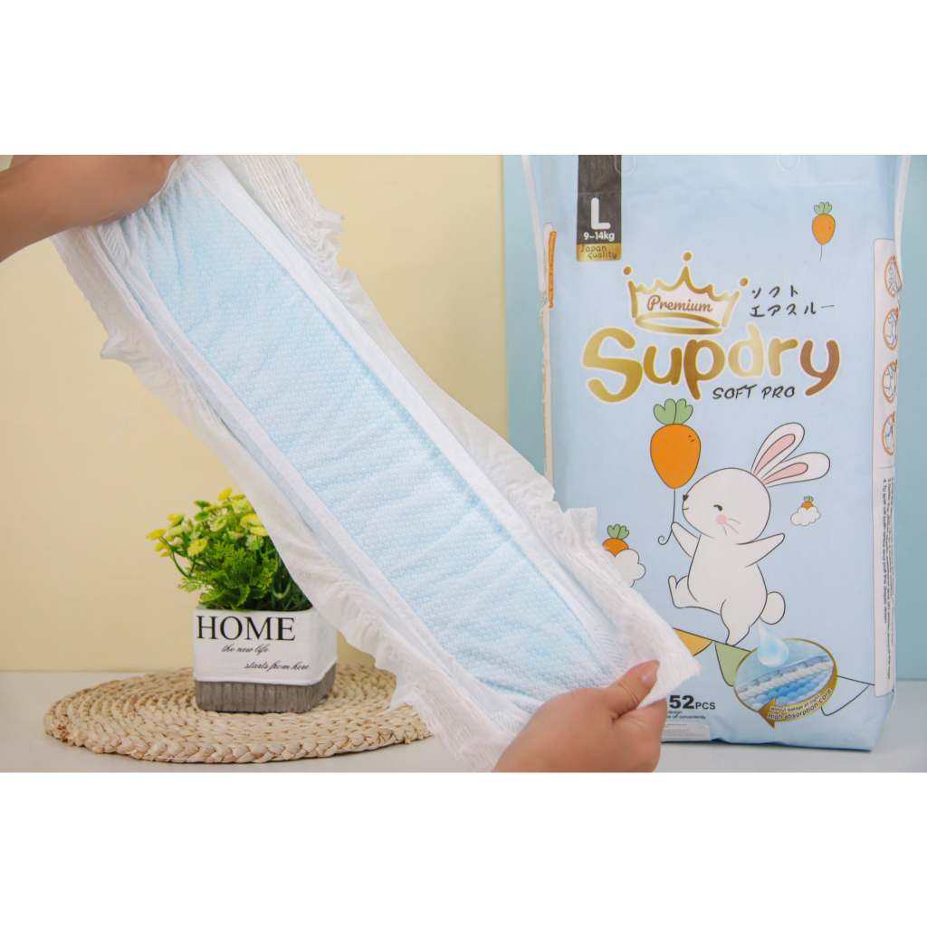 Túi 2 Miếng Dùng Thử Supdry Premium, Supdry Xanh Thấm Hút, Khô Thoáng Đủ Size cho bé 4kg-20kg [QT]