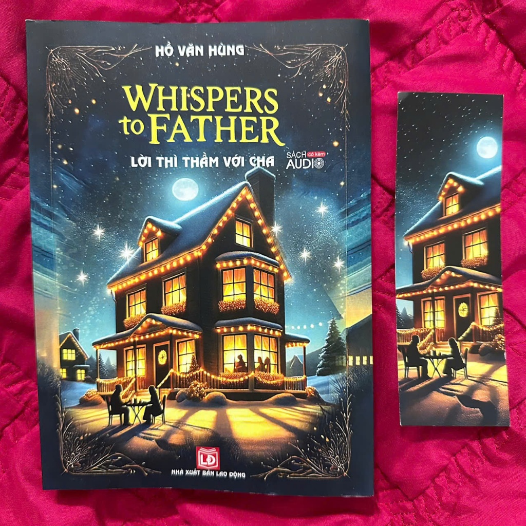 Sách Song Ngữ Lời Thì Thầm Với Cha - Whispers To Father - Chính Hãng + Mã File Nghe