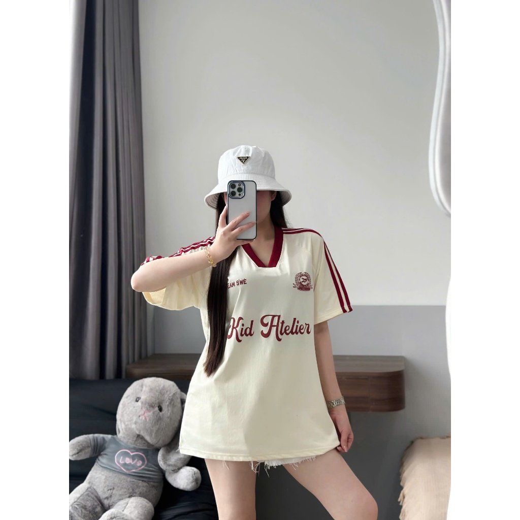Áo Thun cotton 4 chiều Phối Thể Thao hottrend 2025 Local Brand Streetwear