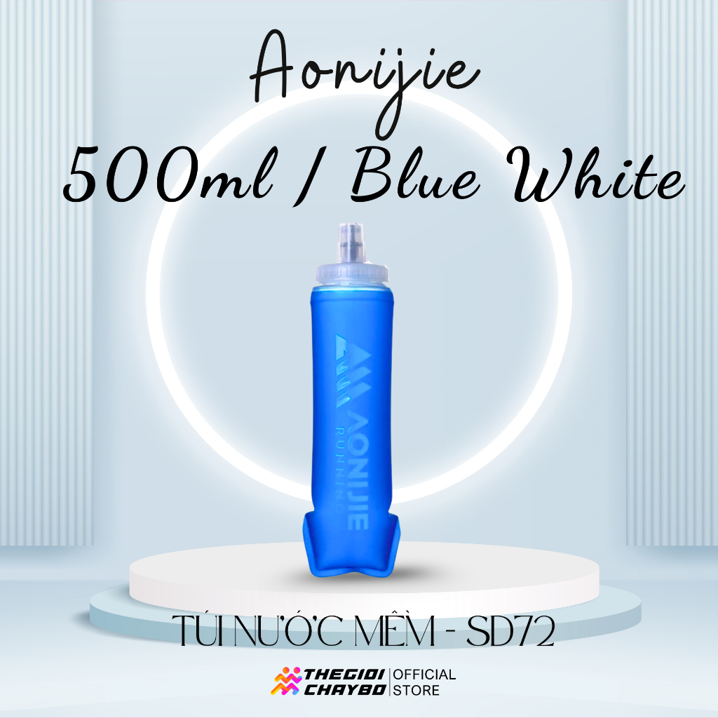 Túi Nước Mềm Aonijie SD72 Dung Tích 500ml - Miệng rộng dễ dàng pha điện giải và đá lạnh