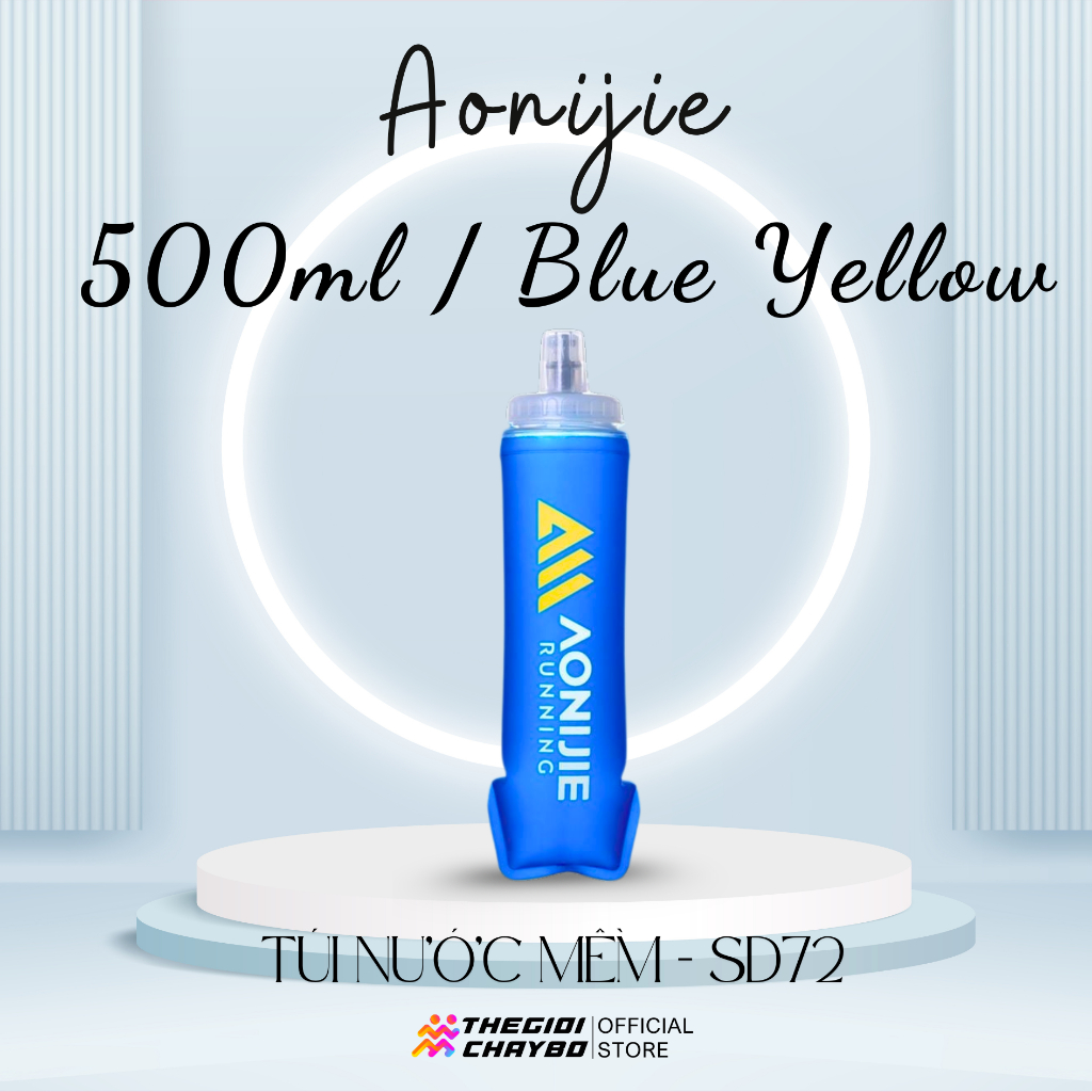 Túi Nước Mềm Aonijie SD72 Dung Tích 500ml - Miệng rộng dễ dàng pha điện giải và đá lạnh