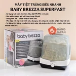Máy tiệt trùng hơi nước sấy khô Baby Brezza Mỹ, máy tiệt trùng bình sữa cho bé - Bảo hành chính hãng 1 năm — ảnh 2