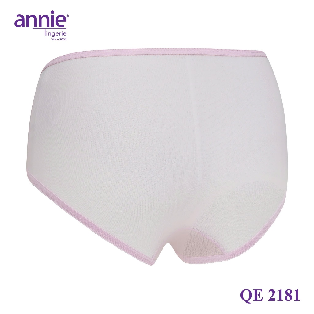 Quần lót lưới nữ annie cao cấp QE 2181-1124 co giãn 4 chiều, lưng trung mặc thoải mái, thoáng mát cả ngày
