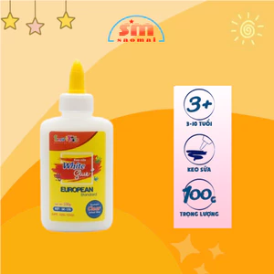 Keo Sữa BITEX 40ml - 60ml - 100ml Văn Phòng Phẩm Sao Mai