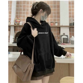 Áo hoodie PEACE nỉ nam nữ unisex chất liệu nỉ có nón chống nắng thoải mái DTB K1