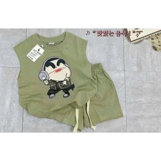 bộ ba lỗ sin bút chì cho bé size 6-18kg