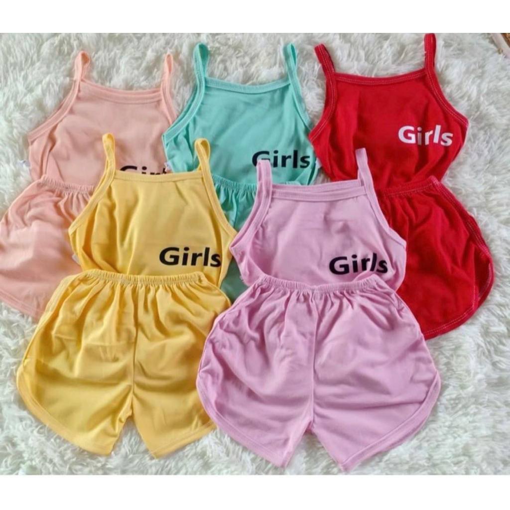 combo 5 bộ 2 dây girl cho bé gái