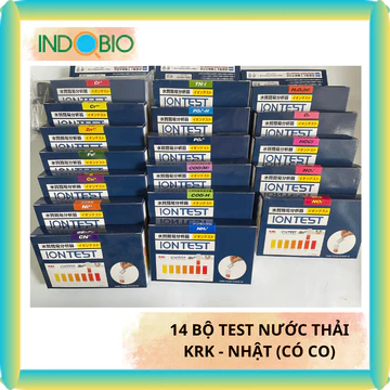 [CHÍNH HÃNG] 14 BỘ TEST NƯỚC THẢI CÔNG NGHIỆP VÀ QUAN TRẮC NƯỚC THẢI, KRK-NHẬT
