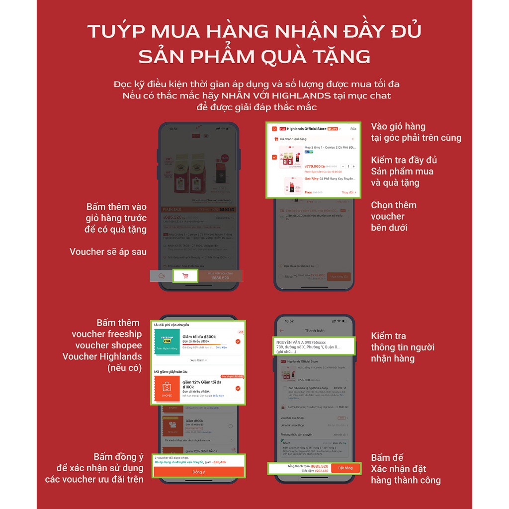 Ảnh Mua 1 tặng 1- Cà Phê Hạt Full City Highlands Coffee 1kg Tặng 1 gói cà phê truyền thống 200gr (kiểm tra quà tại giỏ hàng) 2