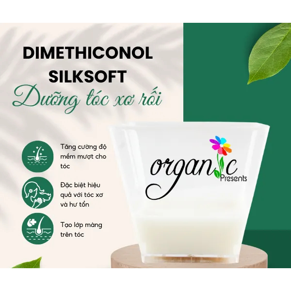 DIMETHICONOL SILKSOFT (DIMETHICONE SILKSOFT)- DƯỠNG TÓC XƠ RỐI - Dung tích 25ml - 50ml - 100ml