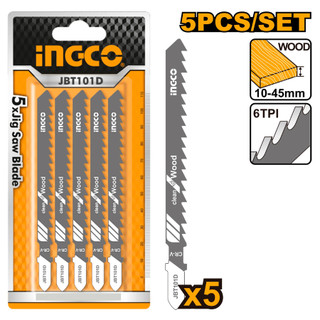 INGCO Bộ lưỡi cưa lọng gỗ JBT111C / JBT101D /JBT244D