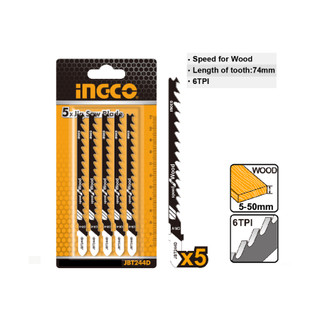 INGCO Bộ lưỡi cưa lọng gỗ JBT111C / JBT101D /JBT244D