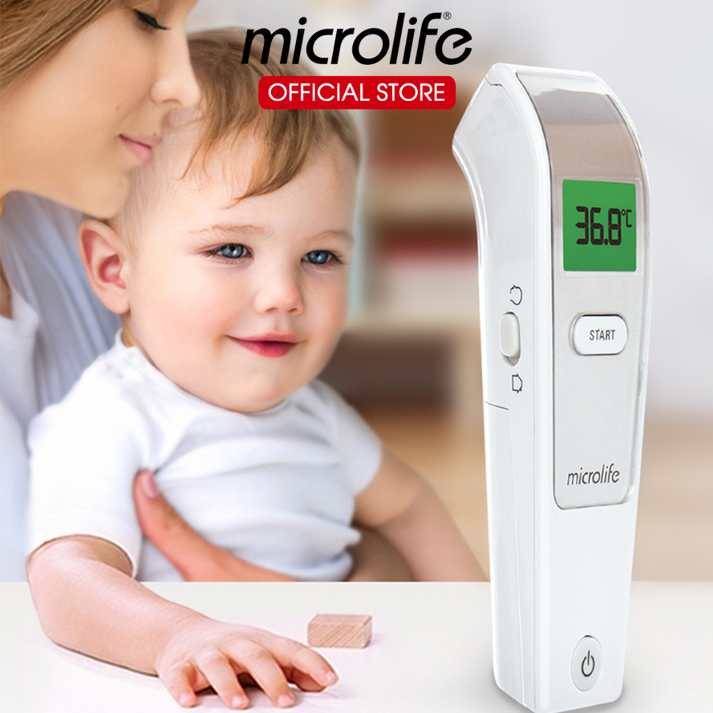 Nhiệt Kế Hồng Ngoại Đo Trán Microlife FR1MF1 - Đo Không Chạm 3 In 1 ...