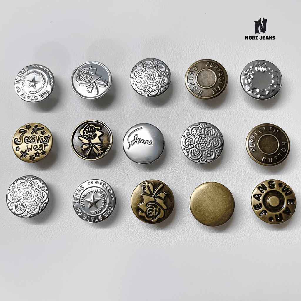 Set 10 cúc inox không gỉ, kèm tuavit mini dễ dùng, thay cúc tại nhà ...