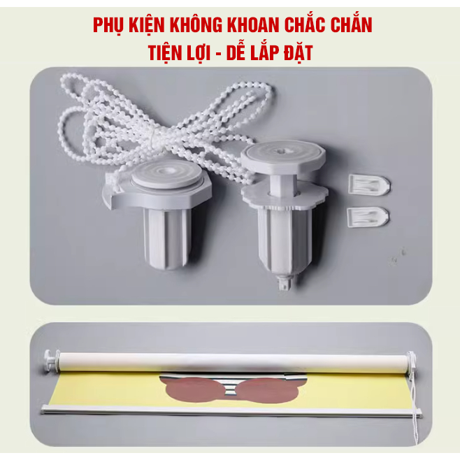 Rèm Che Ban Thờ Không Khoan In Theo Mọi Kích Thước Số Đo Yêu Cầu Dễ Dàng Lắp Đặt