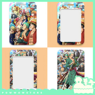 Bao Đựng Thẻ Nhân Viên Nhựa ABS Phong Cách Hoạ Tiết Nhân Vật Anime Manga One Piece Art Thú Vị Luffy Năng Động