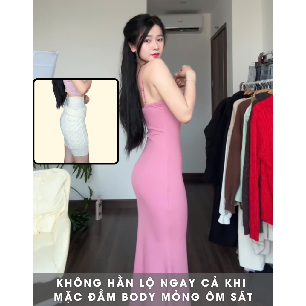Quần gen bụng mặc váy Callalady tàng hình định hình nâng mông siết eo thon gọn chất liệu đúc su siêu mỏng 22