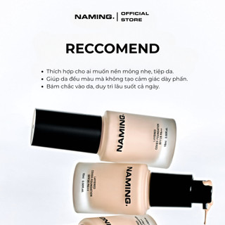 Kem nền che phủ mỏng nhẹ NAMING Layered Cover Foundation SPF35 PA++ 30ml