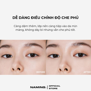 Kem nền che phủ mỏng nhẹ NAMING Layered Cover Foundation SPF35 PA++ 30ml