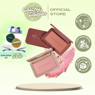 [MOON EYES] Phấn Má Hồng Moon Eyes Đơn Sắc Mịn Lì Tự Nhiên, Matte Blush, 6.5g