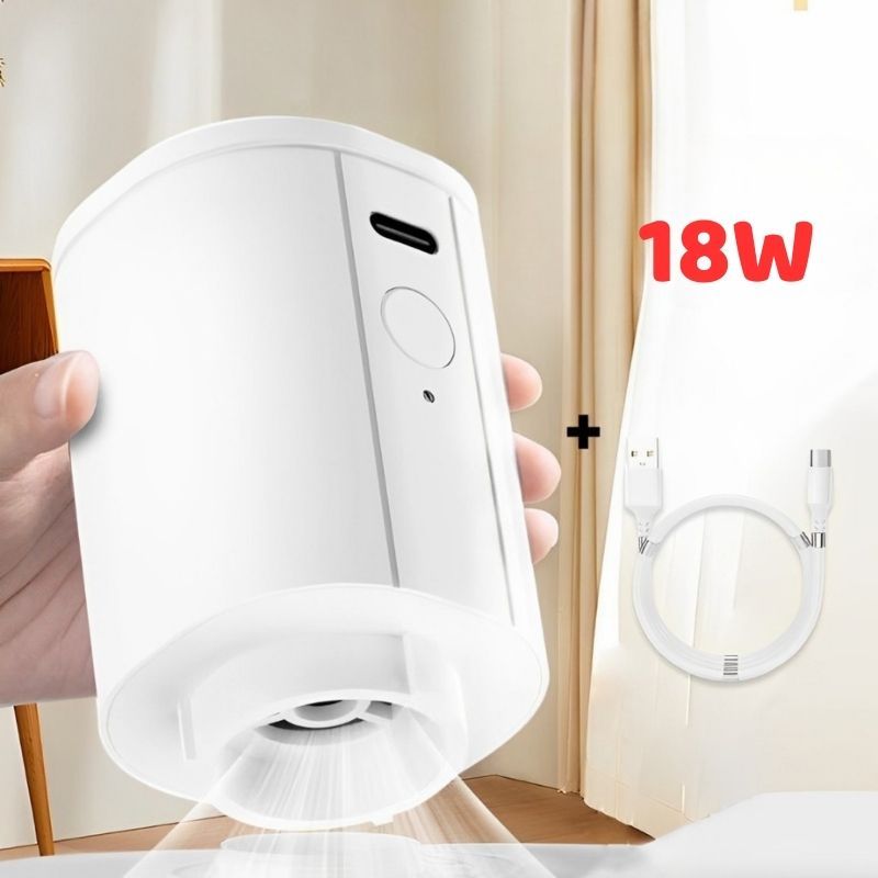 Máy Hút Chân Không Quần Áo ENODA HOME, Bơm Điện 18W, 35W Sạc USB Hút Chân Không Kín Hơi, Nhỏ Gọn BomDien010