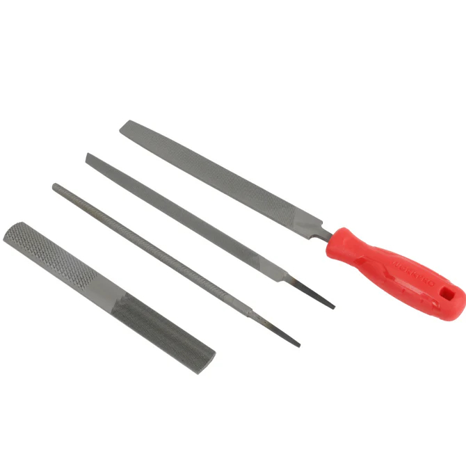 Bộ giũa đa năng 5 chi tiết WORKPRO WP251017 gồm 1 cán và 4 giũa tròn, dẹt, bán nguyệt, tam giác - Hàng chuẩn chính hãng