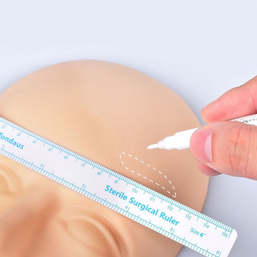 Bút định hình kèm thước - Bút xóa định hình trắng
