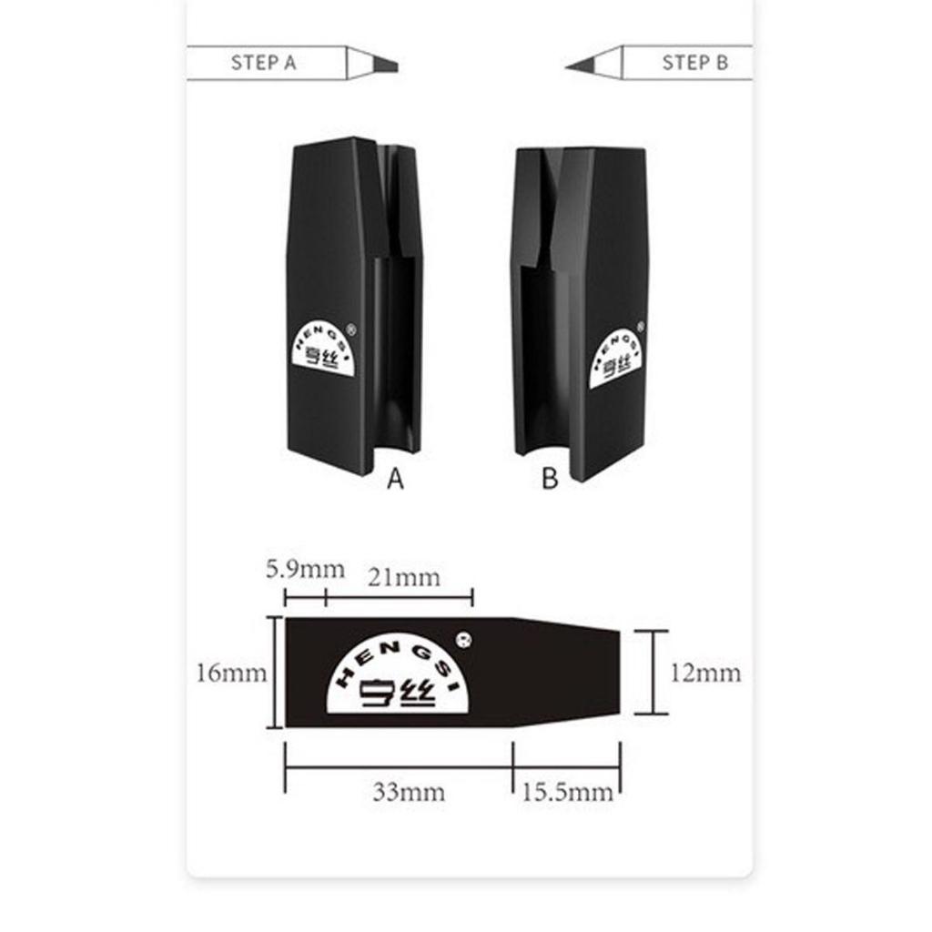 Kẹp gọt chì nhựa - Chuốt chì xé inox cao cấp