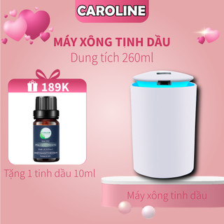 Máy xông tinh dầu hơi nước CAROLINE xông thơm phòng, khử mùi giá rẻ. Nhỏ gọn tiện lợi dễ sử dụng hương thơm dễ chịu