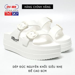Dép Nữ Đúc Liền Khối Siêu Nhẹ Đế Cao 6cm DUWA - Hàng Chính Hãng - SH521