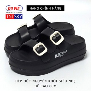 Dép Nữ Đúc Liền Khối Siêu Nhẹ Đế Cao 6cm DUWA - Hàng Chính Hãng - SH521