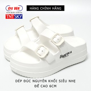 Dép Nữ Đúc Liền Khối Siêu Nhẹ Đế Cao 6cm DUWA - Hàng Chính Hãng - SH521