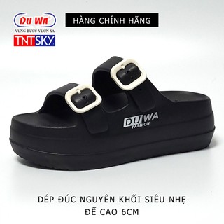 Dép Nữ Đúc Liền Khối Siêu Nhẹ Đế Cao 6cm DUWA - Hàng Chính Hãng - SH521