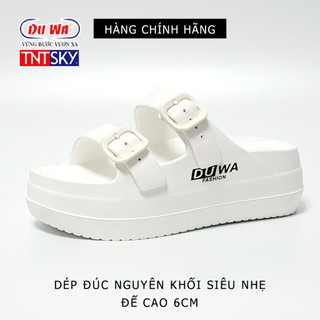 Dép Nữ Đúc Liền Khối Siêu Nhẹ Đế Cao 6cm DUWA - Hàng Chính Hãng - SH521