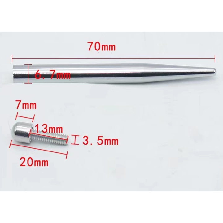 Bộ ốc nhọn inox chân khung ảnh mica (chân nhọn)