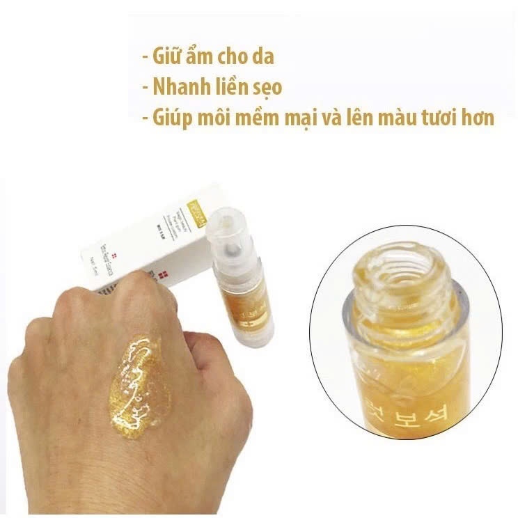 Dưỡng Hàn Vàng 24k Gold dùng cho môi sau xăm 5ml